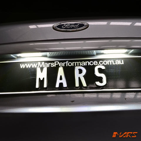 Super Bright High Power LED Trunk Number Plate Lights for FORD Falcon XH AU BA BF FG - Mars Performance