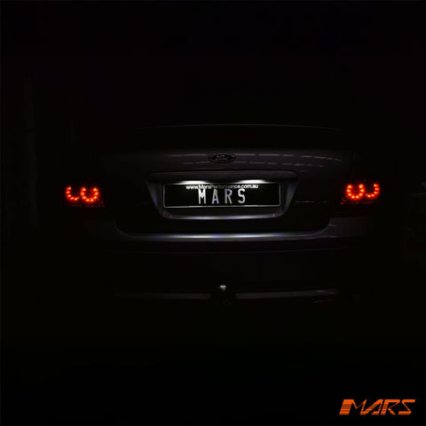 Super Bright High Power LED Trunk Number Plate Lights for FORD Falcon XH AU BA BF FG - Mars Performance