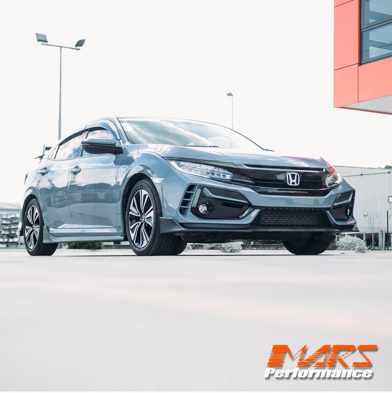 Type R MK2 Style Front Bumper Bar Bodykit for Honda Civic X Sedan & Hatch 2016 - 2021 - Mars Performance