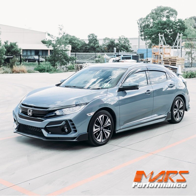 Type R MK2 Style Front Bumper Bar Bodykit for Honda Civic X Sedan & Hatch 2016 - 2021 - Mars Performance