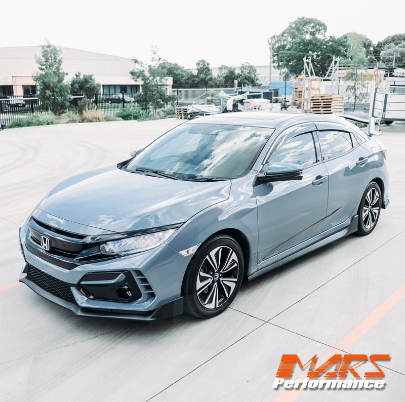 Type R MK2 Style Front Bumper Bar Bodykit for Honda Civic X Sedan & Hatch 2016 - 2021 - Mars Performance