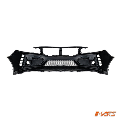 Type R MK2 Style Front Bumper Bar Bodykit for Honda Civic X Sedan & Hatch 2016 - 2021 - Mars Performance