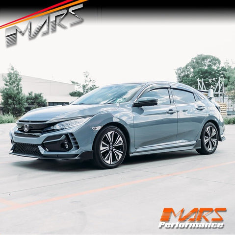 TYPE R Style Lower Side Skirt BodyKits for Honda Civic FC Sedan & Hatch 2016 - 2021 - Mars Performance