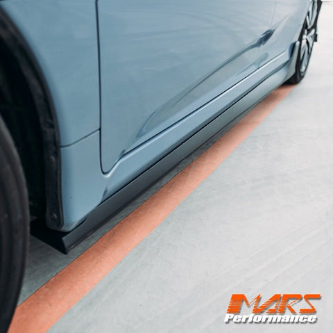 TYPE R Style Lower Side Skirt BodyKits for Honda Civic FC Sedan & Hatch 2016 - 2021 - Mars Performance