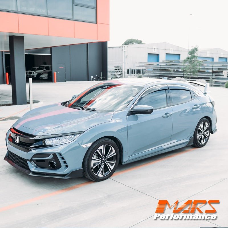 TYPE R Style Lower Side Skirt BodyKits for Honda Civic FC Sedan & Hatch 2016 - 2021 - Mars Performance