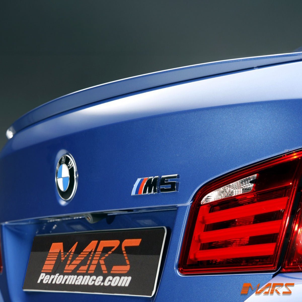 Unpainted M Performance Style Rear Trunk Lip Spoiler Bodykit for BMW 5 - Series F10 Sedan & M5 2010 - 2016 - Mars Performance