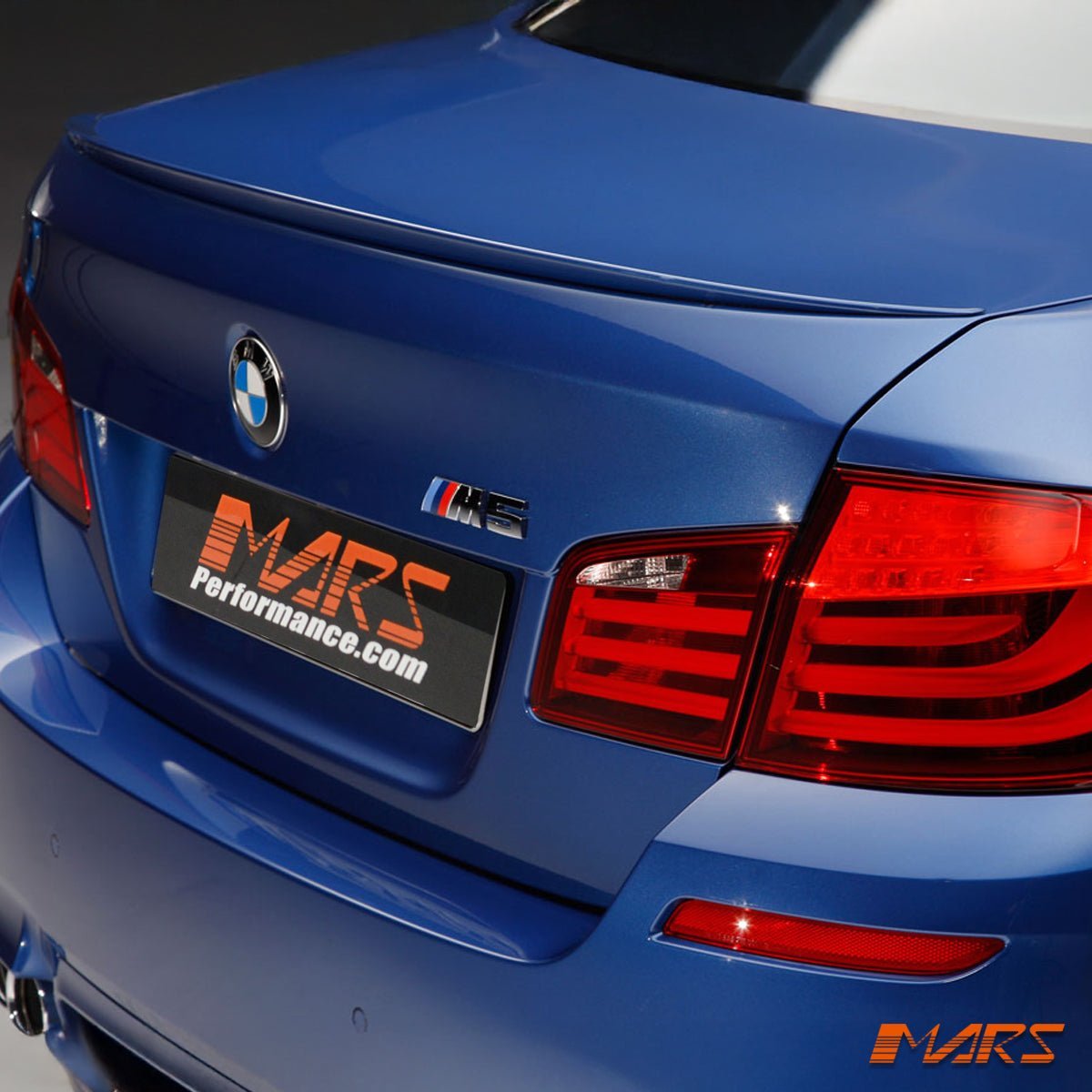 Unpainted M Performance Style Rear Trunk Lip Spoiler Bodykit for BMW 5 - Series F10 Sedan & M5 2010 - 2016 - Mars Performance
