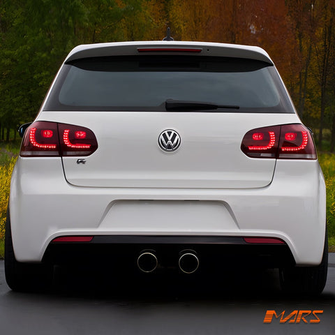 Update LED Tail lights for Volkswagen VW Golf VI 6 Hatch 2008 - 2013 & R20 GTi - Mars Performance