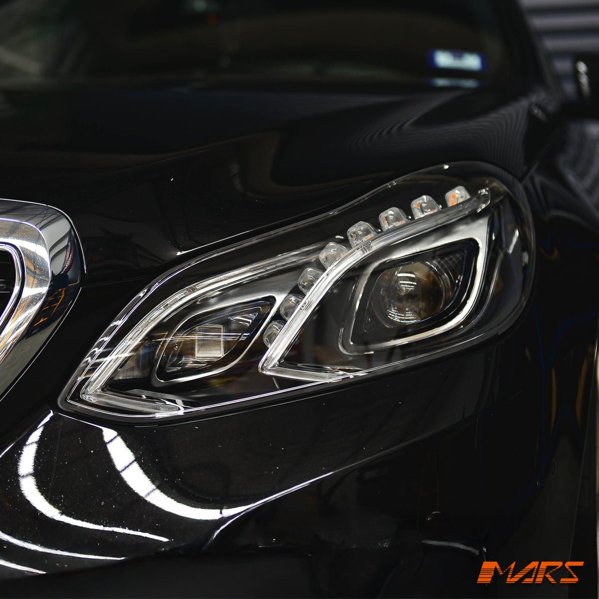 Evan-Fischer Passenger Side Headlight – 2014-2015 Mercedes-Benz E63 AMG – LED, DOT/SAE – OE 2128202239