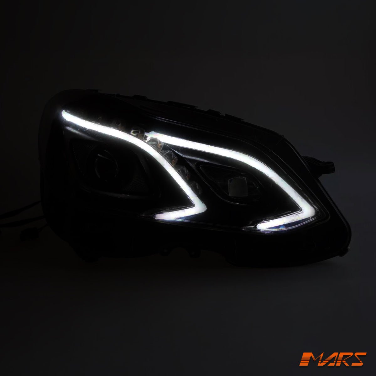 Upgrade FULL LED AMG E63 Style Projector Head Lights for Mercedes - Benz E - Class W212 2013 - 2016 - Mars Performance