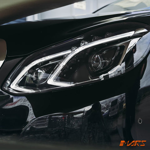Upgrade FULL LED AMG E63 Style Projector Head Lights for Mercedes - Benz E - Class W212 2013 - 2016 - Mars Performance