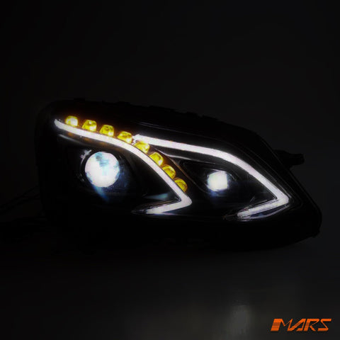 Upgrade FULL LED AMG E63 Style Projector Head Lights for Mercedes - Benz E - Class W212 2013 - 2016 - Mars Performance