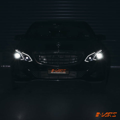 Upgrade FULL LED AMG E63 Style Projector Head Lights for Mercedes - Benz E - Class W212 2013 - 2016 - Mars Performance