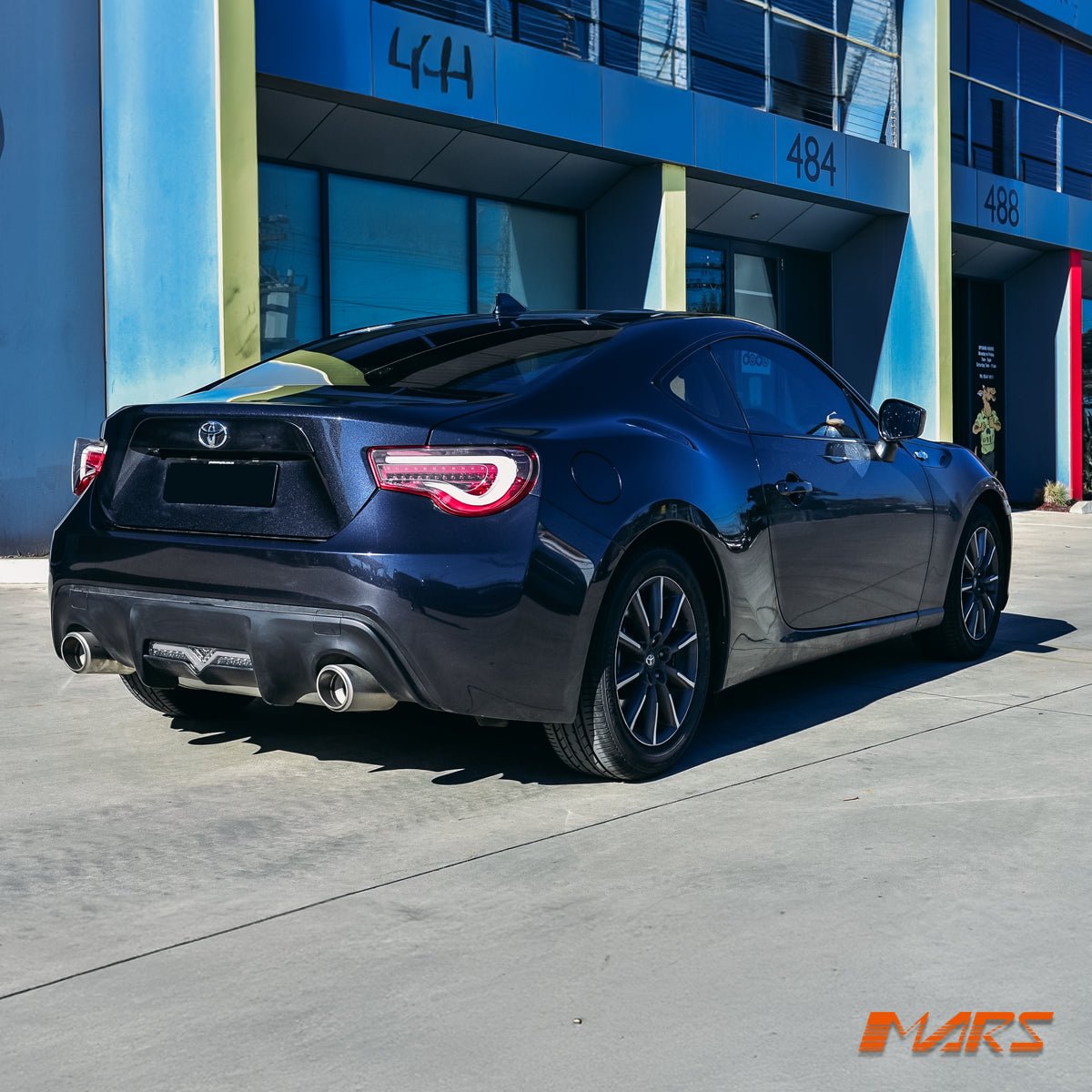 VALENTI JDM Clear Red Full LED 3D Stripe Bar Tail lights with Sequential Indicators for Toyota 86 ZN6 GT GTS & Subaru BRZ ZC6 - Mars Performance