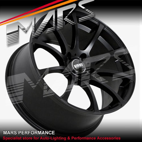 VMR V701 19 Inch Matt Black Concave Alloy Wheels Rims - Mars Performance
