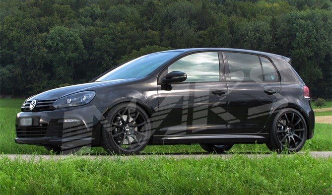 VMR V701 4 x 19 Inch Matt Black Concave Alloy Wheels Rims 5x112 - Mars Performance