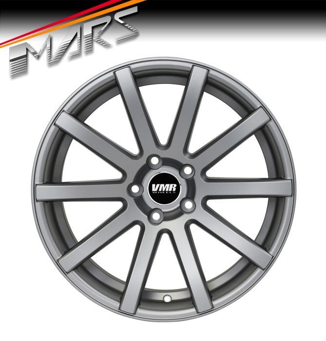 VMR V702 19 Inch Matt Gun Metal Alloy Wheels Rims - Mars Performance