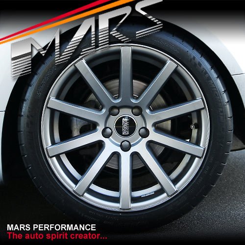 VMR V702 4 x 19 Inch Matt Gunmetal Alloy Wheels Rims 5x112 - Mars Performance