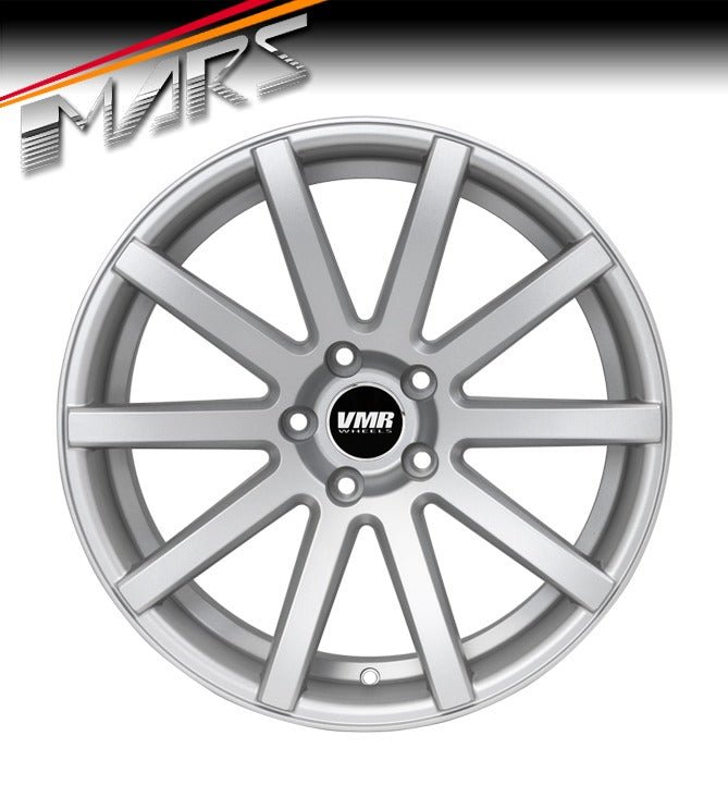 VMR V702 4 x 19 Inch Matt Hyper Silver Alloy Wheels Rims 5x112 - Mars Performance