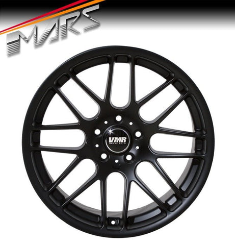 VMR V703 VB3 4x19 Inch Matt Black Concave Alloy Wheels CSL M3 Rims 5x120 - Mars Performance