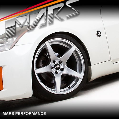 V Silver Rims VMR V705 4 x 19 Inch Hyper Silver Concave Alloy Wheels Rims 5x114.3 ...