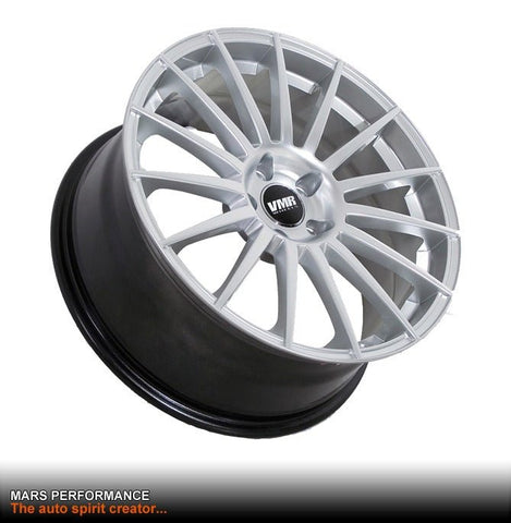 VMR V709 4 x 19 Inch Hyper SIlver Concave Alloy Wheels Rims 5x112 - Mars Performance