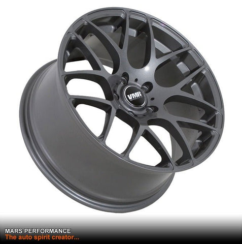 VMR V710 4 x 19 Inch Gun Metal Stag Concave Alloy Wheels Rims 5x120 - Mars Performance