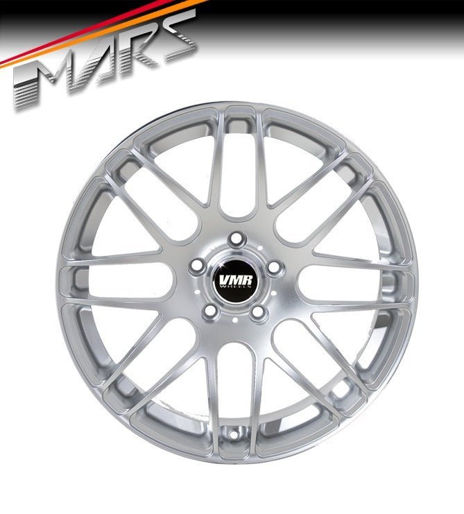 VMR V718 19 Inch Hyper SIlver Concave Alloy Wheels Rims 5x112 - Mars Performance
