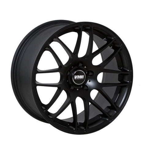 VMR V718 19x8.5 Inch Matt Black Concave Alloy Wheels Rims 5x112 - Mars Performance