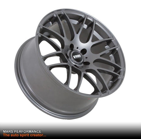 VMR V718 4 x 18 Inch Gun Metal Concave Alloy Wheels Rims 5x112 - Mars Performance