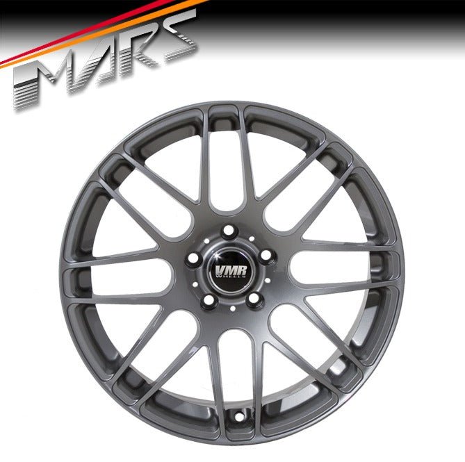 VMR V718 4 x 18 Inch Gun Metal Concave Alloy Wheels Rims 5x112 - Mars Performance