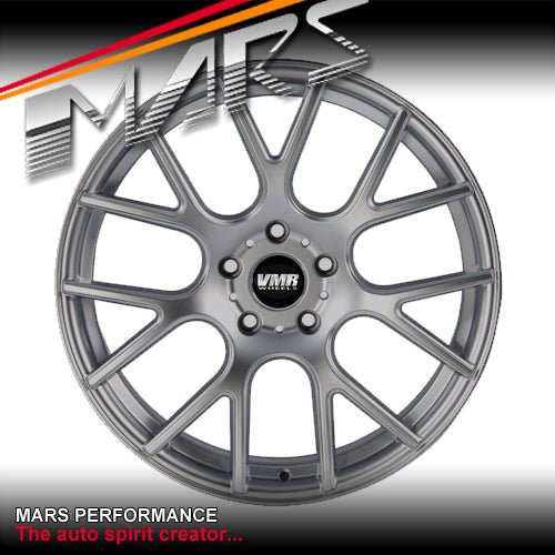 VMR V810 4 x 19 Inch Gun Metal Flow Formed Alloy Wheels Rims 5x120 - Mars Performance
