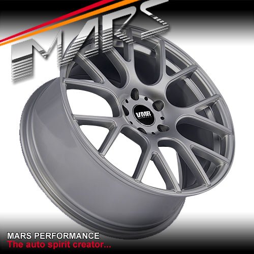 VMR V810 4 x 19 Inch Gun Metal Flow Formed Alloy Wheels Rims 5x120 - Mars Performance