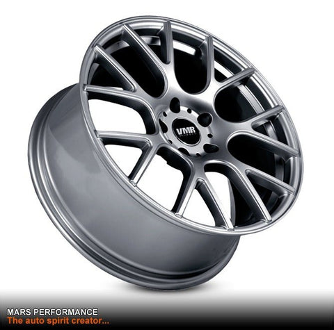 VMR V810 4 x 19 Inch Gun Metal Flow Formed Alloy Wheels Rims 5x120 - Mars Performance