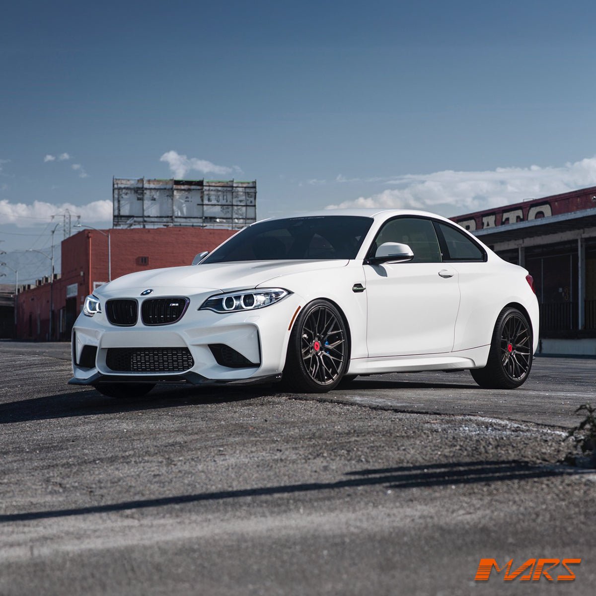 Vorsteiner Style Carbon Fibre Front Bumper Bar lip Spoiler Bodykit for BMW F87 M2 2016 - 2022 - Mars Performance