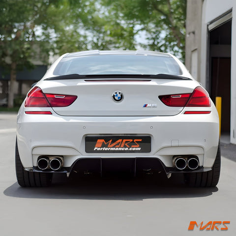 Vorsteiner Style Carbon Fibre Rear Trunk Lip Spoiler for BMW 6 - Series F06 Gran Coupe & M6 2011 - 2018 - Mars Performance