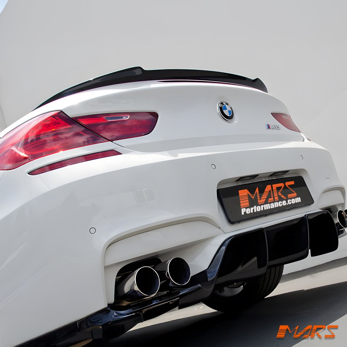 Vorsteiner Style Carbon Fibre Rear Trunk Lip Spoiler for BMW 6 - Series F06 Gran Coupe & M6 2011 - 2018 - Mars Performance