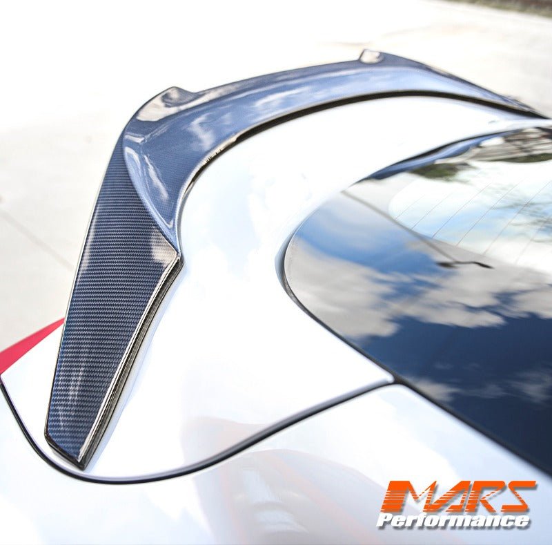 VST Style Carbon Fibre Rear trunk boot lip Spoiler Wing Bodykit for Toyota Supra A90 2019 - 2024 GR GT GTS - Mars Performance