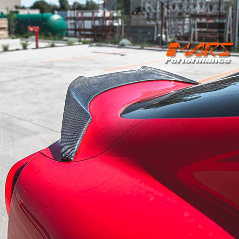 VST Style Carbon Fibre Rear trunk boot lip Spoiler Wing Bodykit for Toyota Supra A90 2019 - 2024 GR GT GTS - Mars Performance
