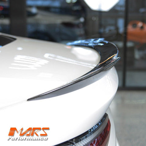 VST Style Carbon Fibre Rear Trunk Lip Spoiler Wing Bodykit for BMW 8 Series G15 Coupe & M8 F92 2019 - 2023 - Mars Performance