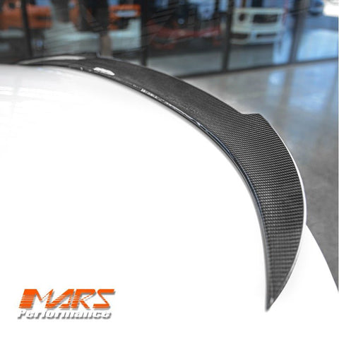 VST Style Carbon Fibre Rear Trunk Lip Spoiler Wing Bodykit for BMW 8 Series G15 Coupe & M8 F92 2019 - 2023 - Mars Performance
