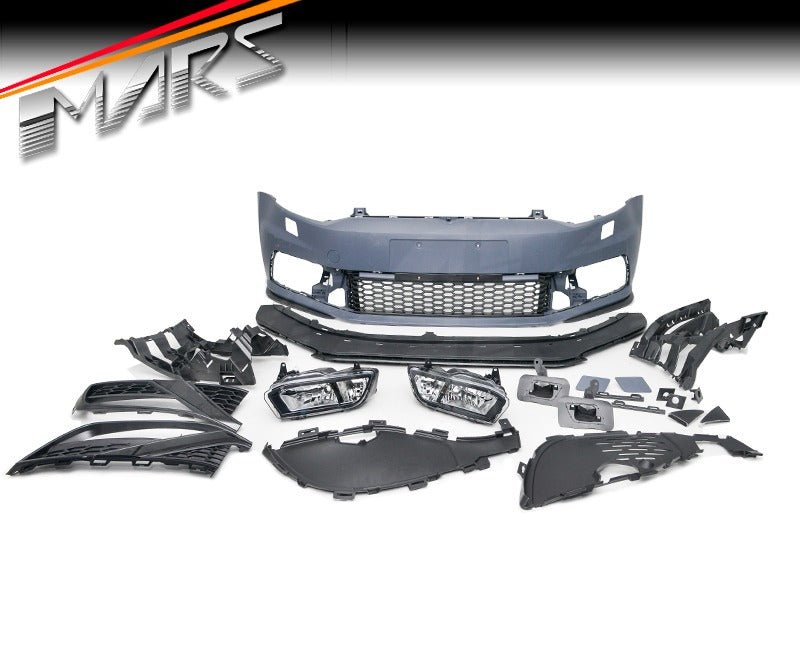 VW GTi Style Front Bumper Bar for VolksWagen VW POLO 6R & 6C 10 - 18 - Mars Performance