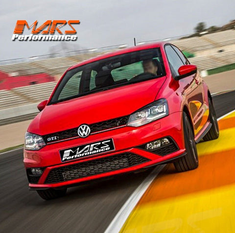 VW GTi Style Front Bumper Bar for VolksWagen VW POLO 6R & 6C 10 - 18 - Mars Performance