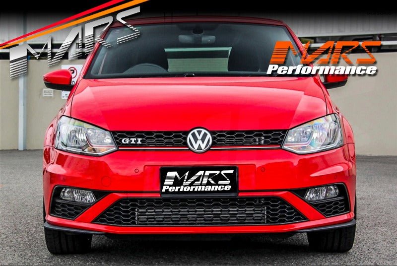 VW GTi Style Front Bumper Bar for VolksWagen VW POLO 6R & 6C 10 - 18 - Mars Performance
