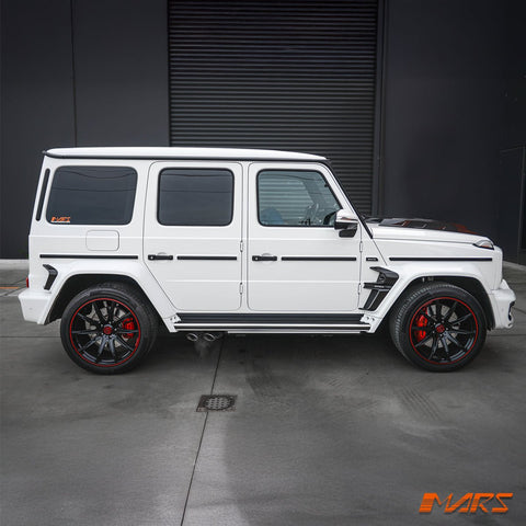 With Paint & Installation - Brabus WideStar Style Full Bodykit for Mercedes - Benz G - Class W464 W463A & G63 AMG 2019 - 2024 - Mars Performance