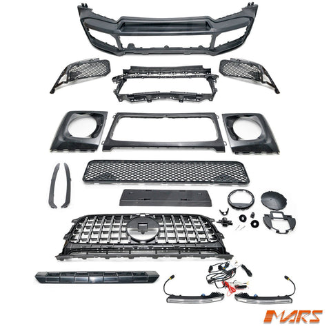 With Paint & Installation - Brabus WideStar Style Full Bodykit for Mercedes - Benz G - Class W464 W463A & G63 AMG 2019 - 2024 - Mars Performance
