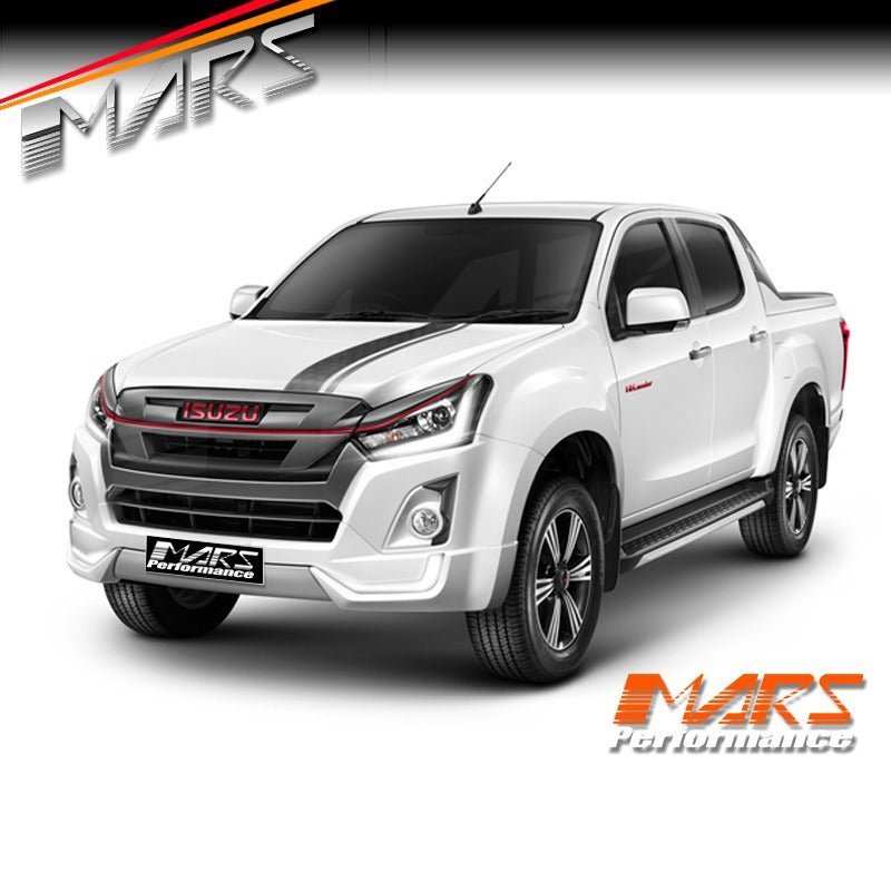 X Series Front Bumper Bar Cover Bodykit with DRL Lights for ISUZU D - Max 2016 - 2019 UTE - Mars Performance