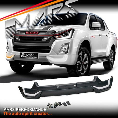 X Series Front Bumper Bar Cover Bodykit with DRL Lights for ISUZU D - Max 2016 - 2019 UTE - Mars Performance