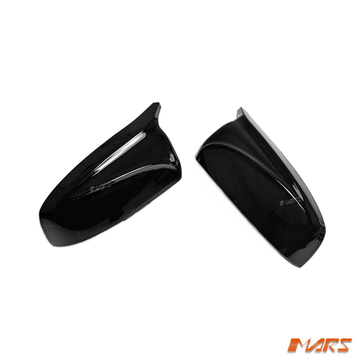 X5M X6M Style Gloss Black Replacement Mirror Cap Covers for BMW X5 E70 & X6 E71 - Mars Performance