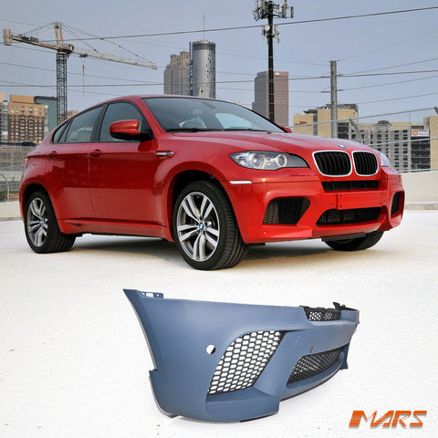 X6M Style Front Bumper Bar Bodykit for BMW E71 X6 30i 35i 35d 40d 50i 2008 - 2014 - Mars Performance